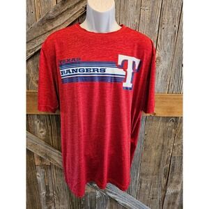 Genuine merchandise Texas Rangers baseball performance t shirt size XL mens